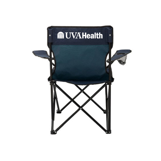 UVAHSPRO148NV_prime UVA Health System Folding Chair with Bag Navy - 26 Points