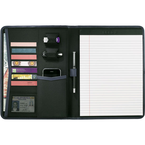 UVA Health System Pedova Padfolio Navy - 20 POINTS
