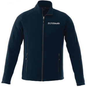 Poly Fleece Full Zip Jacket Mens - Navy