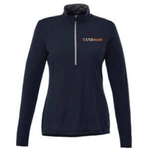 UVA Health System 1/2 Zip Pullover Women's Vega Navy - 24 POINTS