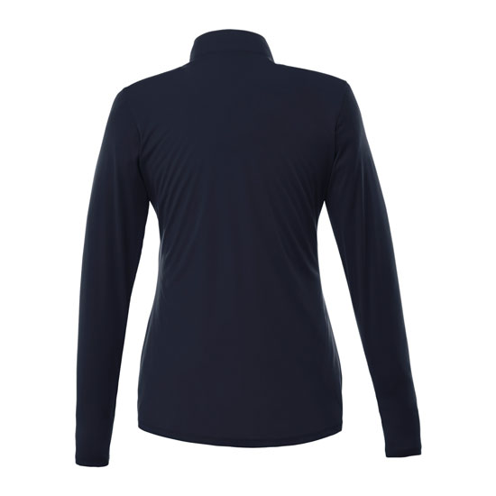 UVAHSPRO248back UVA Health System 1/2 Zip Pullover Women's Vega Navy - 24 POINTS