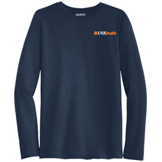 UVAHSPRO251 UVA Health System Unisex Long Sleeve Performance T-Shirt - 15 POINTS