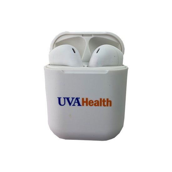 UVA Health System Earbuds Wireless+Charging Case - 25 POINTS