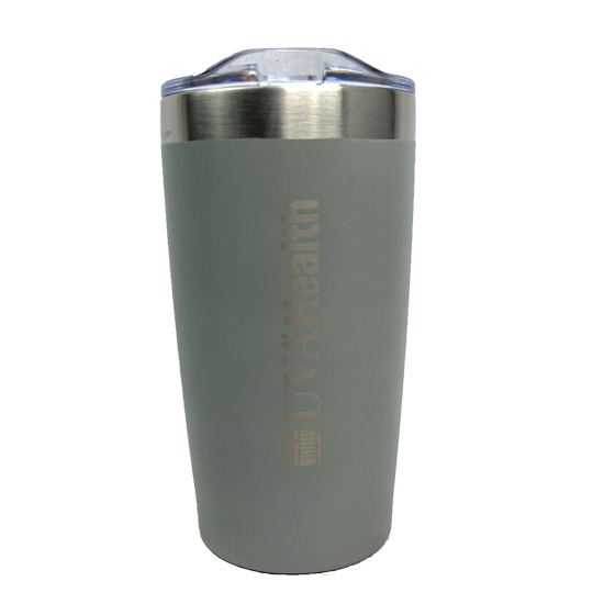 uvahspro202GR UVA Health System Tumbler, 20oz Grey UVA Health - 16 POINTS