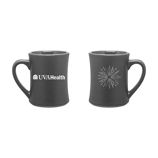 Bedford Ceramic 15 oz Mug Grey - 6 POINTS