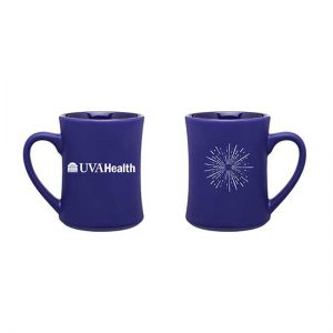 Bedford Ceramic 15 oz Mug Blue - 6 POINTS