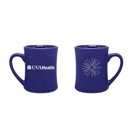Bedford Ceramic 15 oz Mug Blue - 6 POINTS