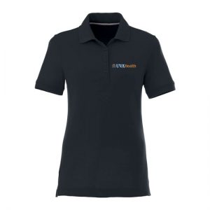 UVA Health System Women's Poly Cotton Navy Polo - 20 POINTS