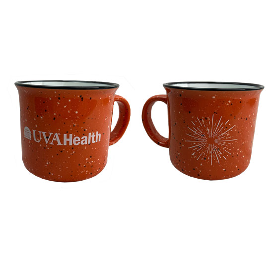 UVAHSPRO212OR UVA Health System Mug, 15oz Campfire, Orange - 5 POINTS