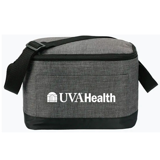 UVA Health System Classic 6-Can Lunch Cooler - Grey