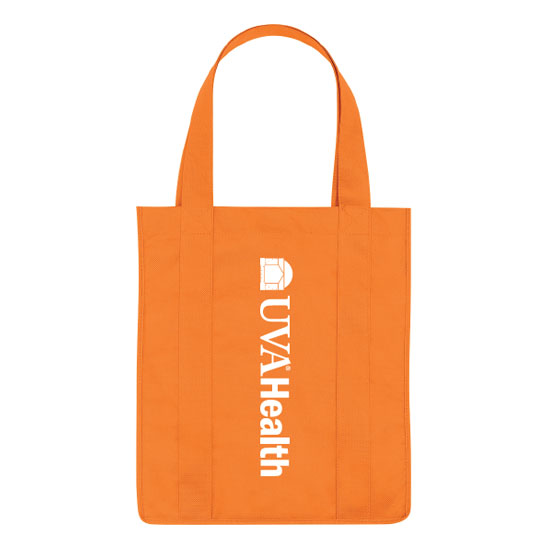 UVA Health System Non-Woven Shopper Tote - Orange