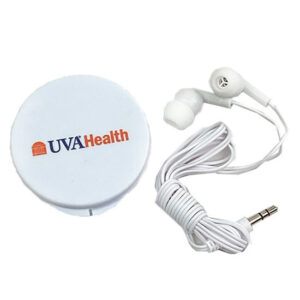 UVA Health Ear Buds in Case - 2 POINTS