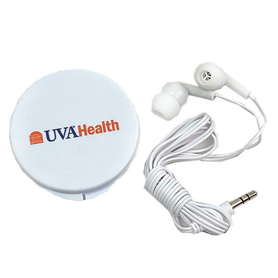 UVAHSPRO113 UVA Health Ear Buds in Case - 2 POINTS