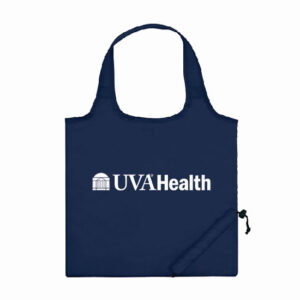 UVA Health Tote, Foldaway Navy - 4 POINTS