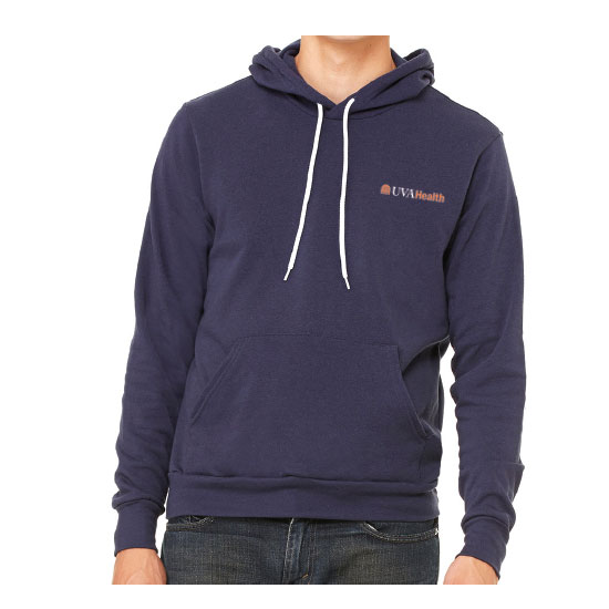 UVA Health Bella + Canvas Unisex Sponge Fleece Pullover Hooded Sweatshirt - 36 POINTS