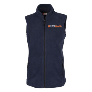 Women's Summit Navy Micro Fleece Vest – 34 POINTS